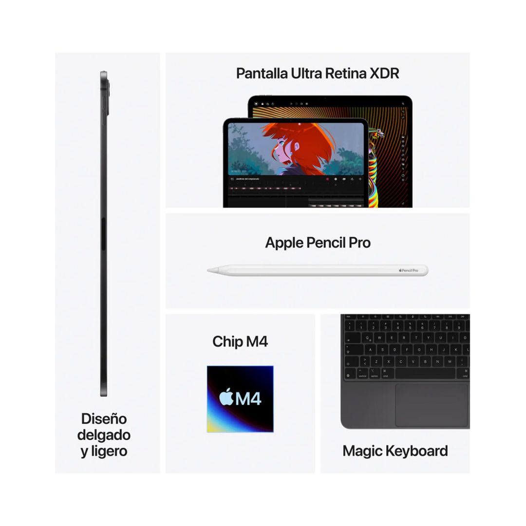 iPad Pro M4 11" 512GB + cell 5G - Imagen 5